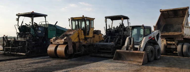 техника для укладки асфальта