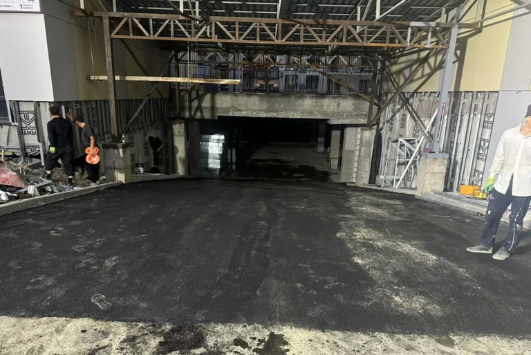 асфальтирование территории