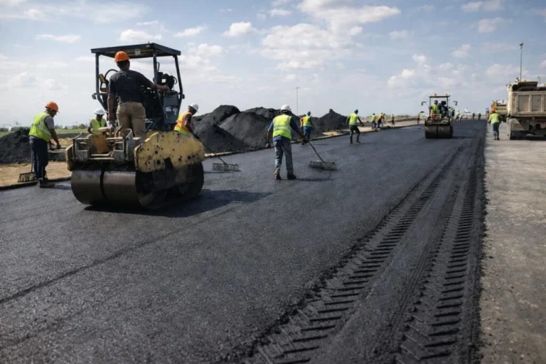 укладка асфальта
