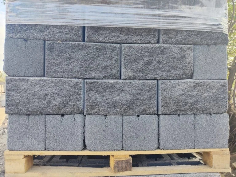 Сплитерный блок рваный черный