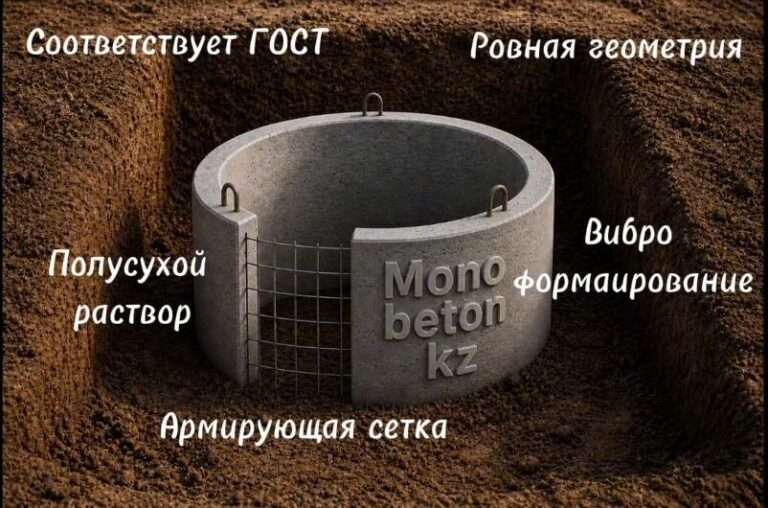 заводские бетонные кольца